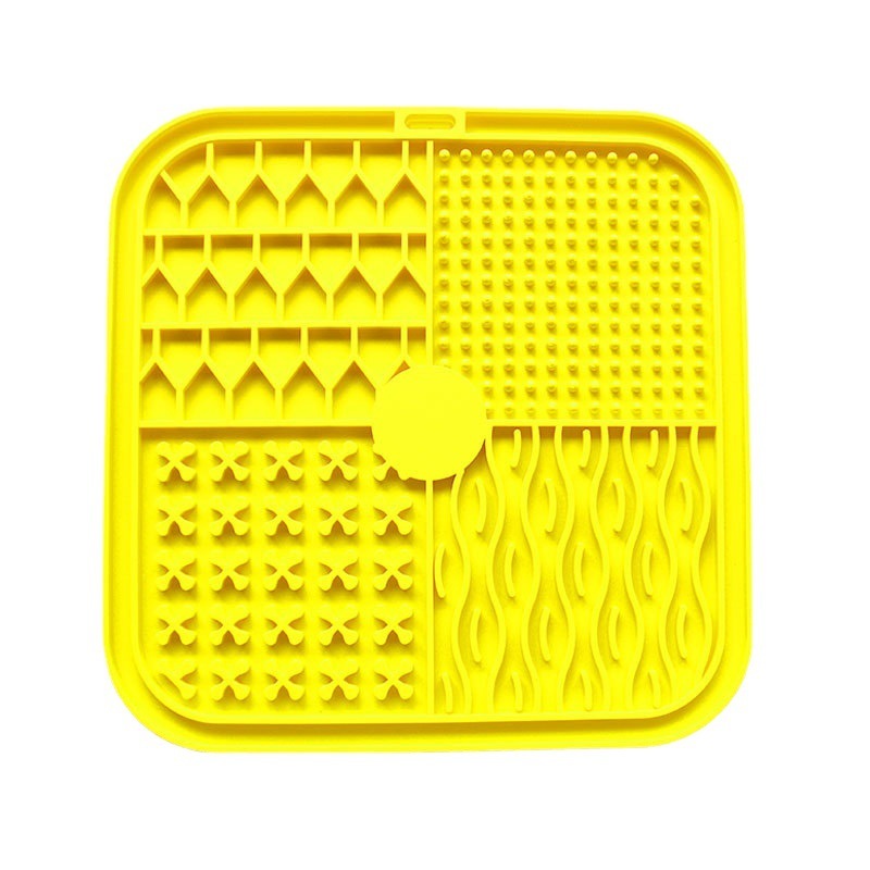Smell Licking Pad Licking Plate Pet Licking Plate Slow Food Bowl
