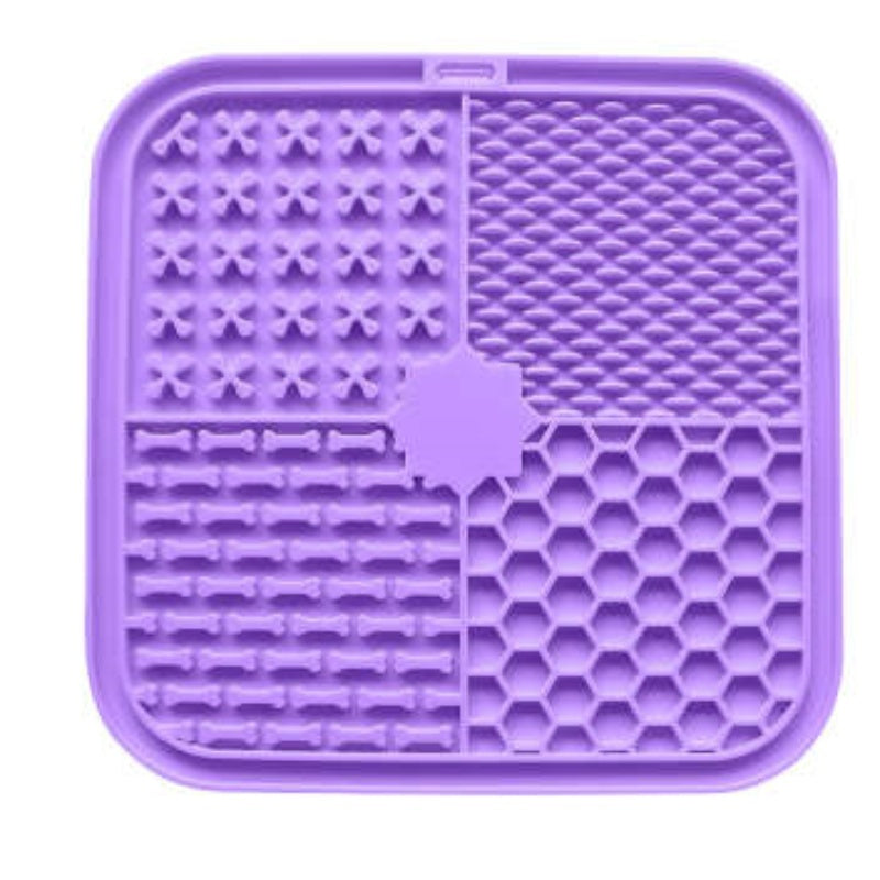 Smell Licking Pad Licking Plate Pet Licking Plate Slow Food Bowl