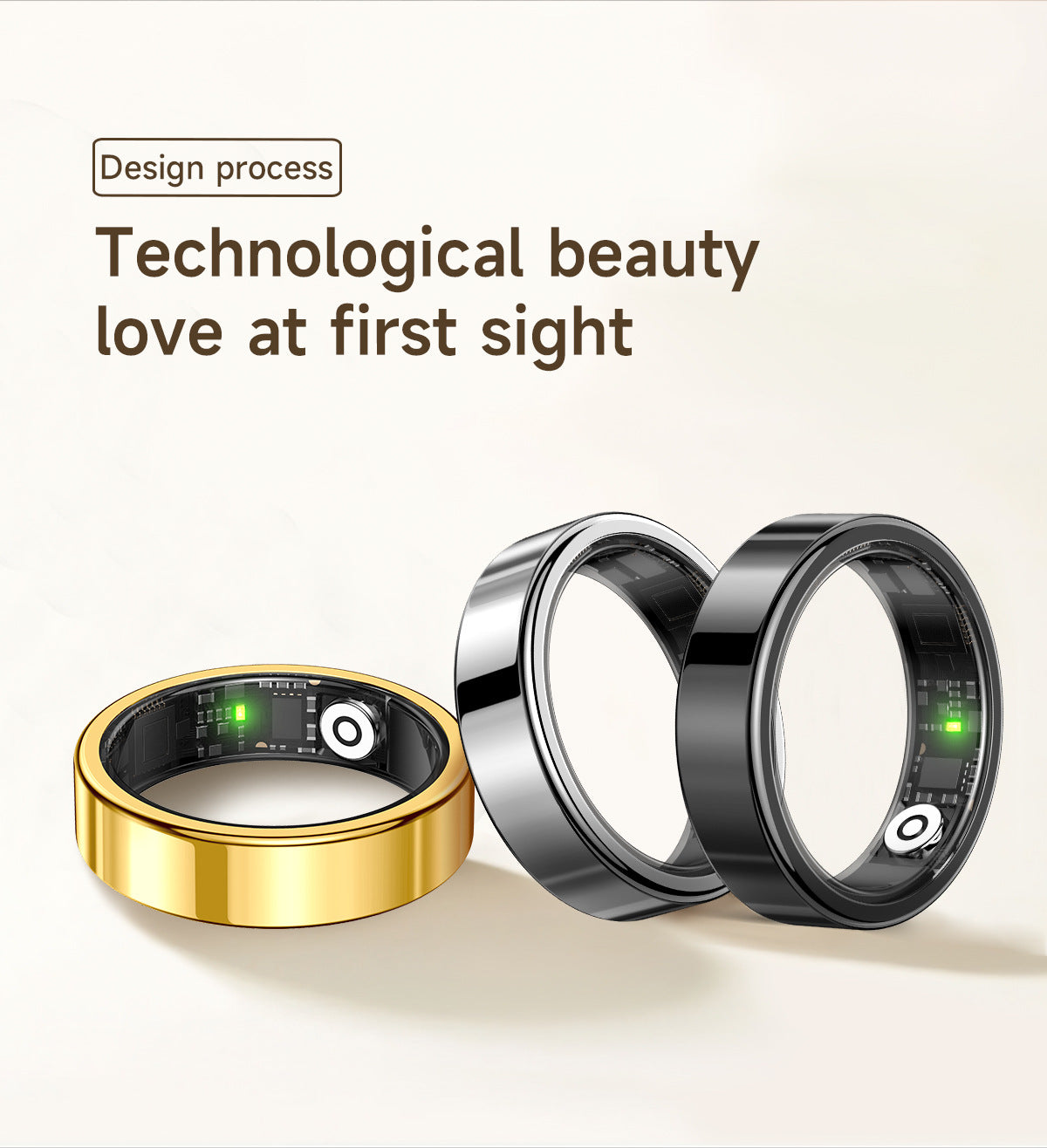 Ultra Narrow 6.5mm Smart Ring Heart Rate Blood Oxygen Sleep Sport Remote Control Phone Camera Tiktok Page Turning Waterproof APP