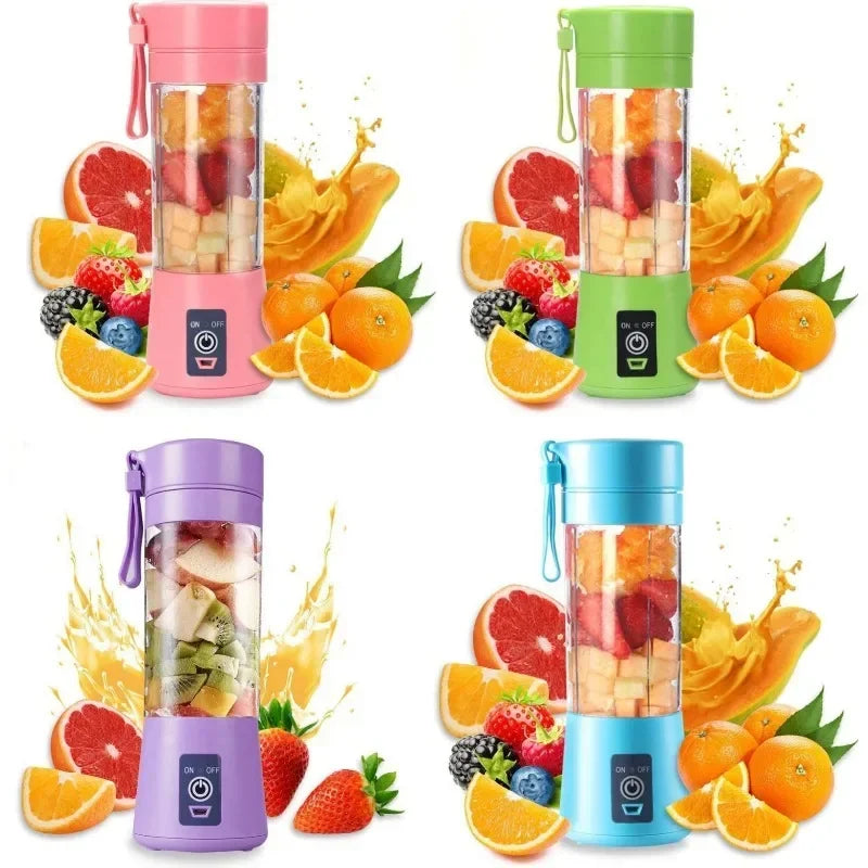 Mini Portable USB Blender – 380ML Rechargeable Juicer Cup for Smoothies & Shakes
