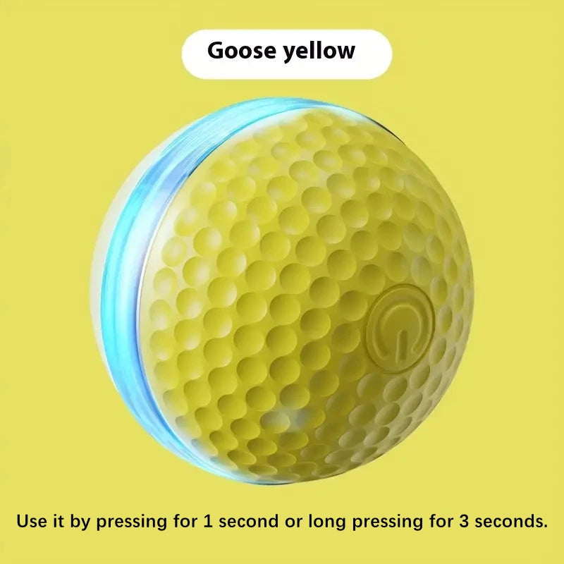 Smart Cat Toy Ball – USB Rechargeable Electric Rolling Ball with Auto Motion & Sound for Indoor Kittens