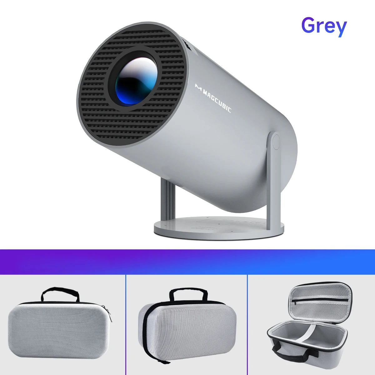 Magcubic HY300 Pro 4K Android 11 Projector – Dual WiFi6, 260 ANSI Lumens, 1080P Home & Outdoor Cinema