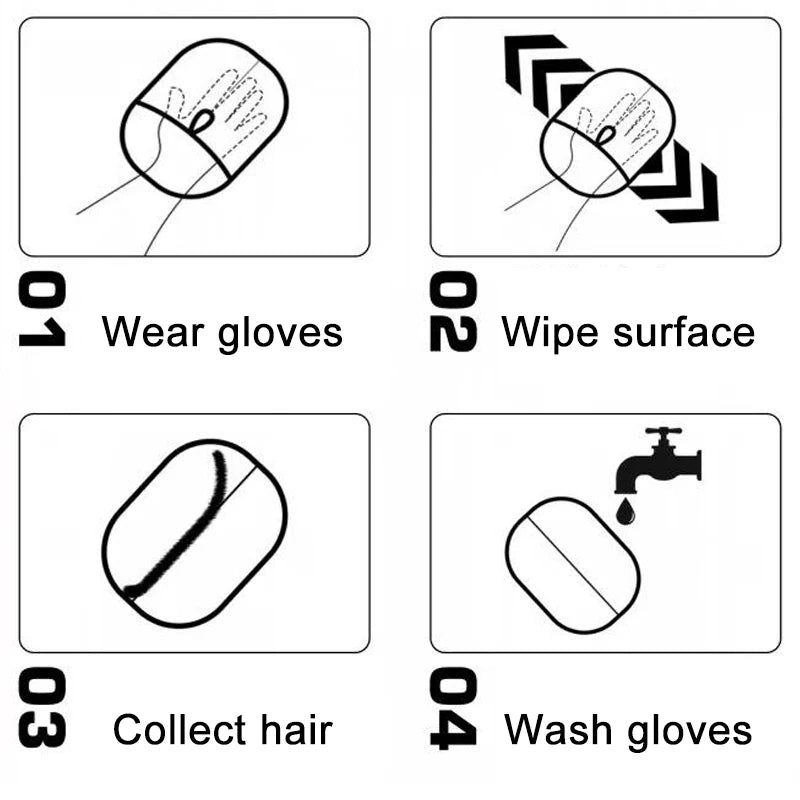 Multi-Functional Pet Hair Removal Glove – Gentle Grooming for Happy Pets