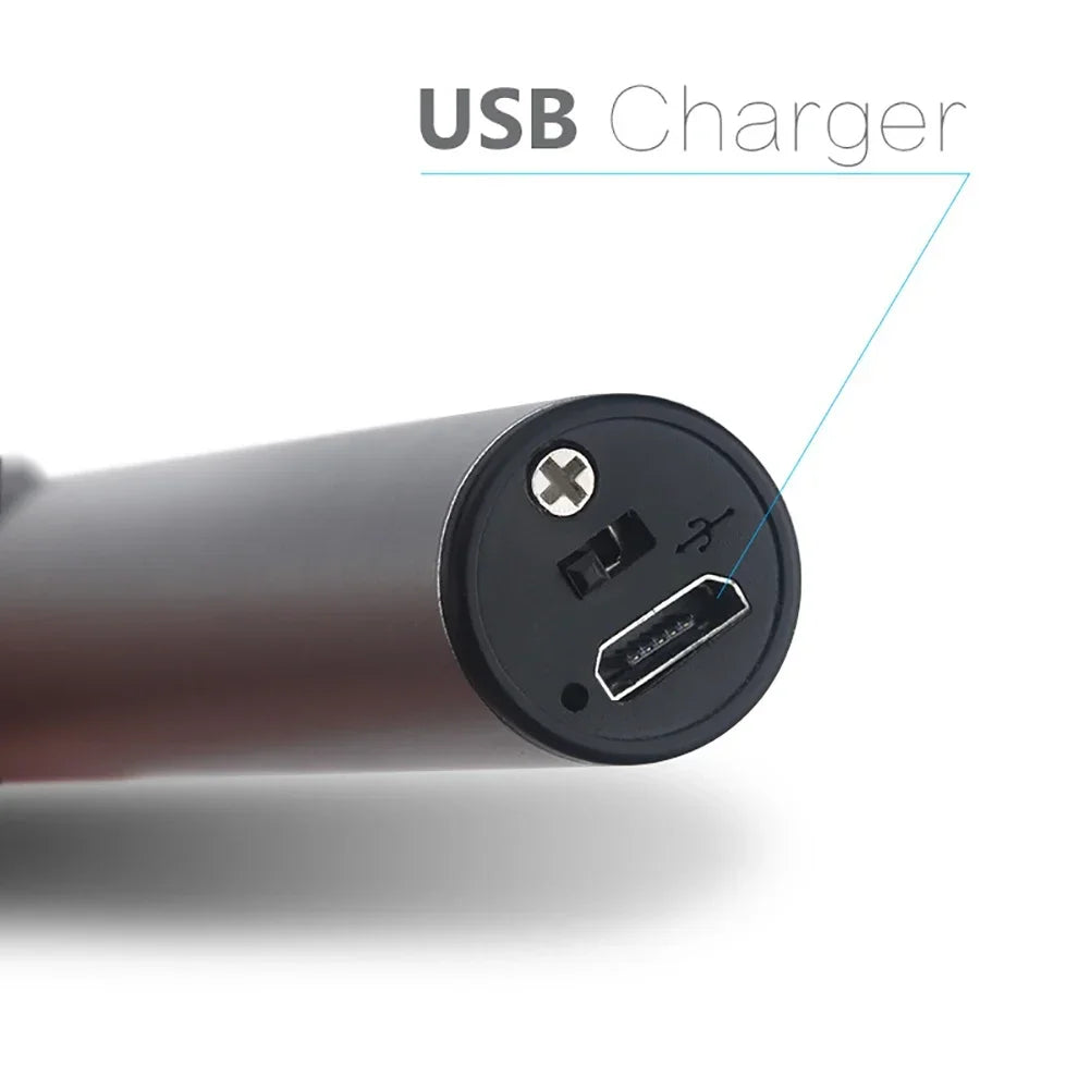 Mini USB Rechargeable Electric Pulse Flameless Arc Lighter – Windproof, Safe Candle & Gas Stove Ignition