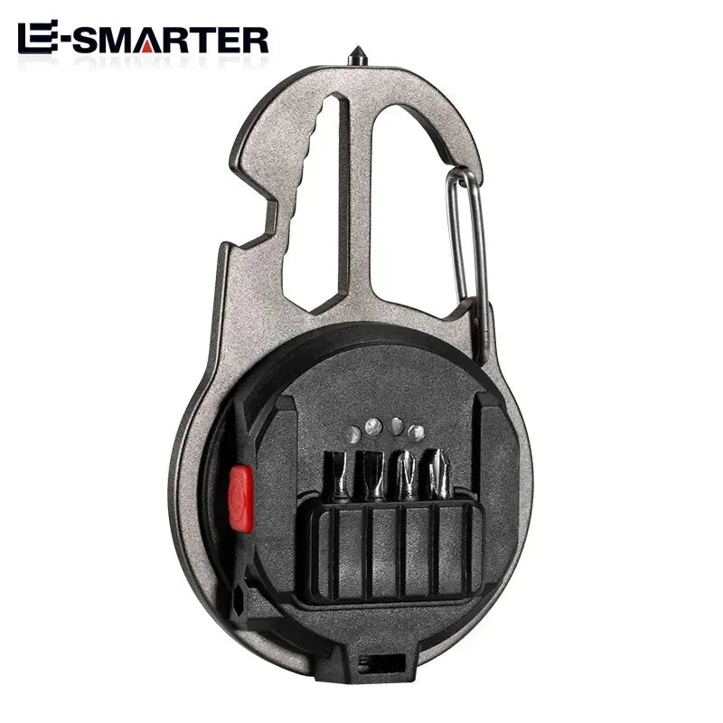 Mini Magnetic LED Work Light – Portable COB Flashlight & Emergency Keychain Tool (500LM)