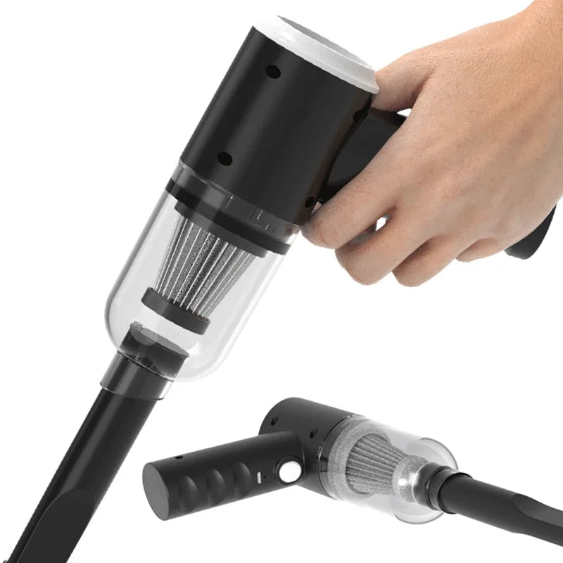Powerful Wireless Portable Car Vacuum Cleaner - Mini Handheld Strong Suction Cleaning Machine for Car & Home
