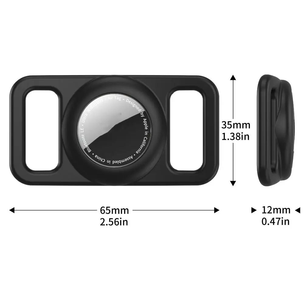 Waterproof For Airtag Dog Collar Holder Case Silicone Lightweight Tracker Cover Protector Stretchable Protective Sleeve Cat