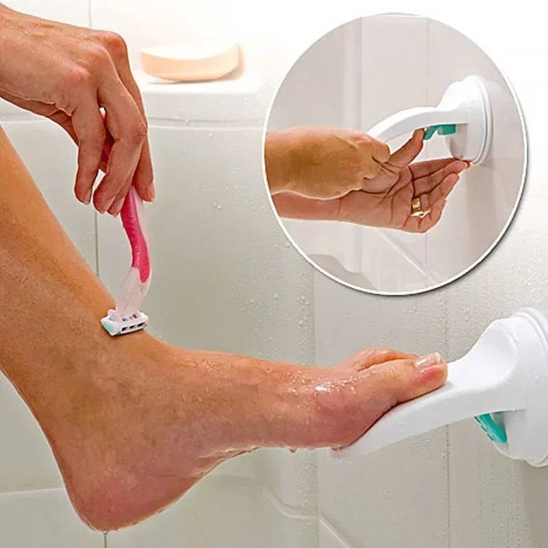 Bathroom Shower Foot Rest – Non-Slip Suction Cup Leg Shaving Step Aid Pedal