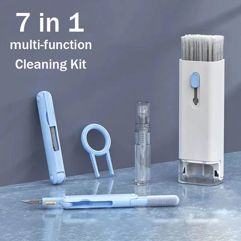 20-in-1 Digital Cleaning Kit – Headset, Keyboard, Camera & Phone Cleaner Set with Brushes & Storage Case