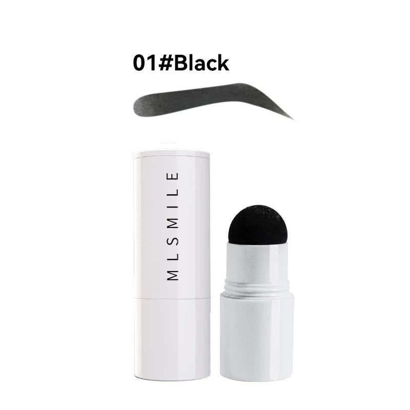 Waterproof Eyebrow Stamp Shaping Kit – Long-Lasting Powder with Templates & Brushes for Natural Brows
