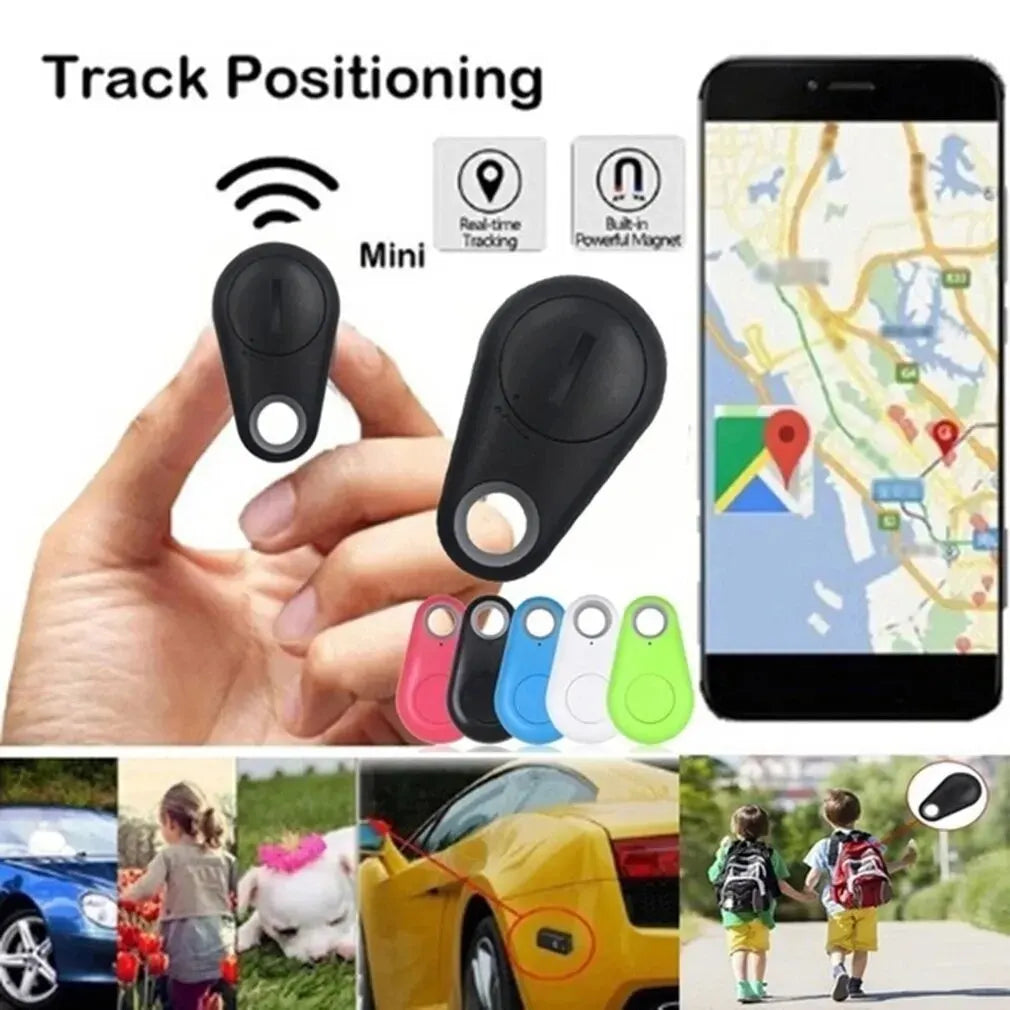 Mini GPS Bluetooth 5.0 Tracker for Pets, Kids, Wallets & Bags - Smart Anti-Lost Device with App Control & Long Battery Life