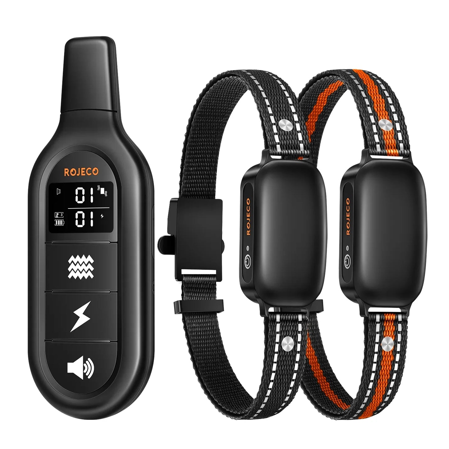 Electric Dog Training Collar – IPX7 Waterproof, 1000M Remote, Rechargeable Anti-Bark Shock & Vibration Collar for All Dogs