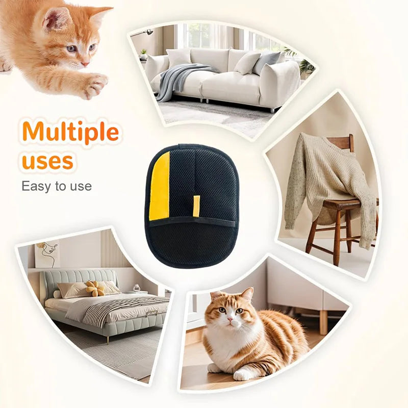 Multi-Functional Pet Hair Removal Glove – Gentle Grooming for Happy Pets