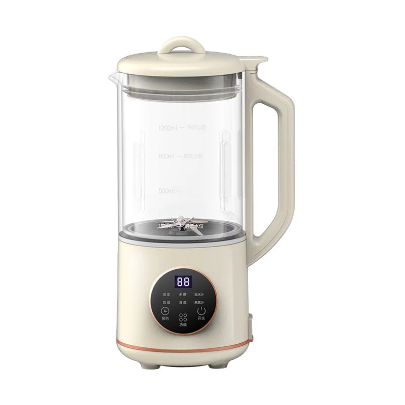 Macchina per latte di soia da 800 ml, frullatore elettrico, frullatore, macchina per latte di soia, macchina per rompere le pareti, macchina per pasta di riso, macchina per la colazione
