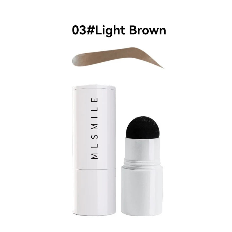 Waterproof Eyebrow Stamp Shaping Kit – Long-Lasting Powder with Templates & Brushes for Natural Brows