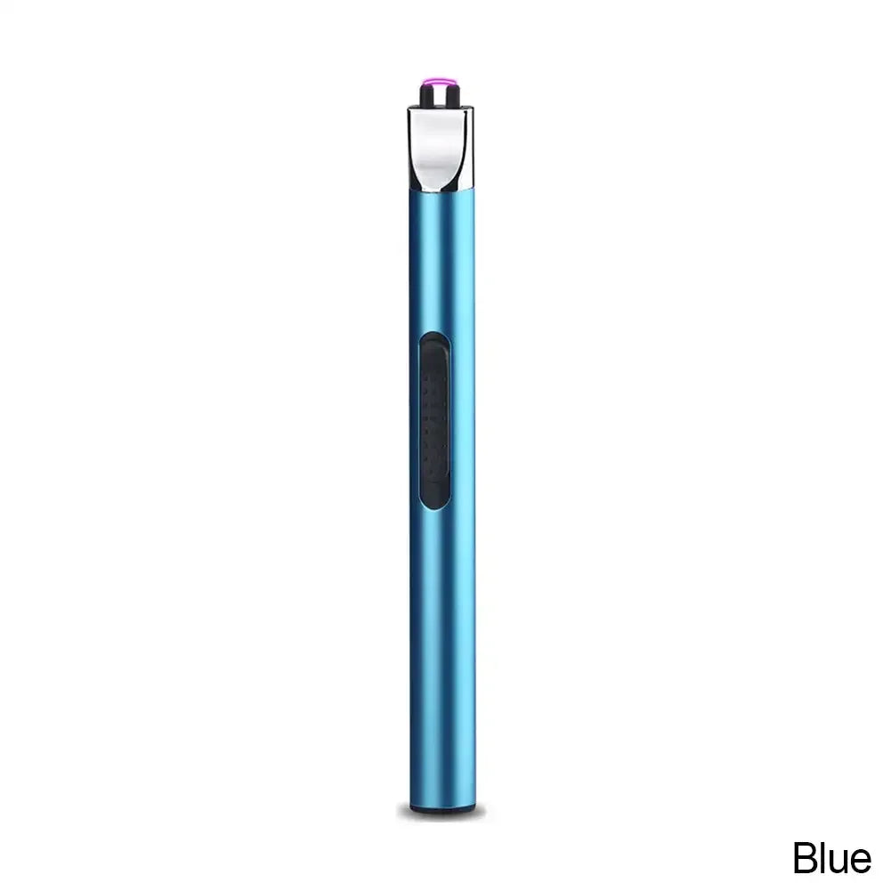 Mini USB Rechargeable Electric Pulse Flameless Arc Lighter – Windproof, Safe Candle & Gas Stove Ignition