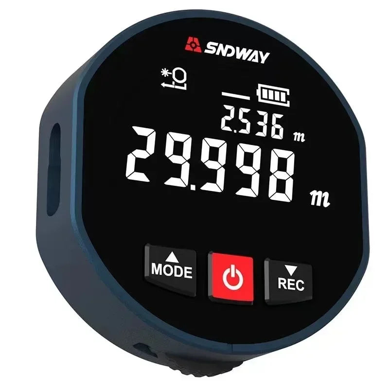 Roller Laser Rangefinder – Dual Mode Distance Meter, Laser & Roll Tape Measure for Home Improvement