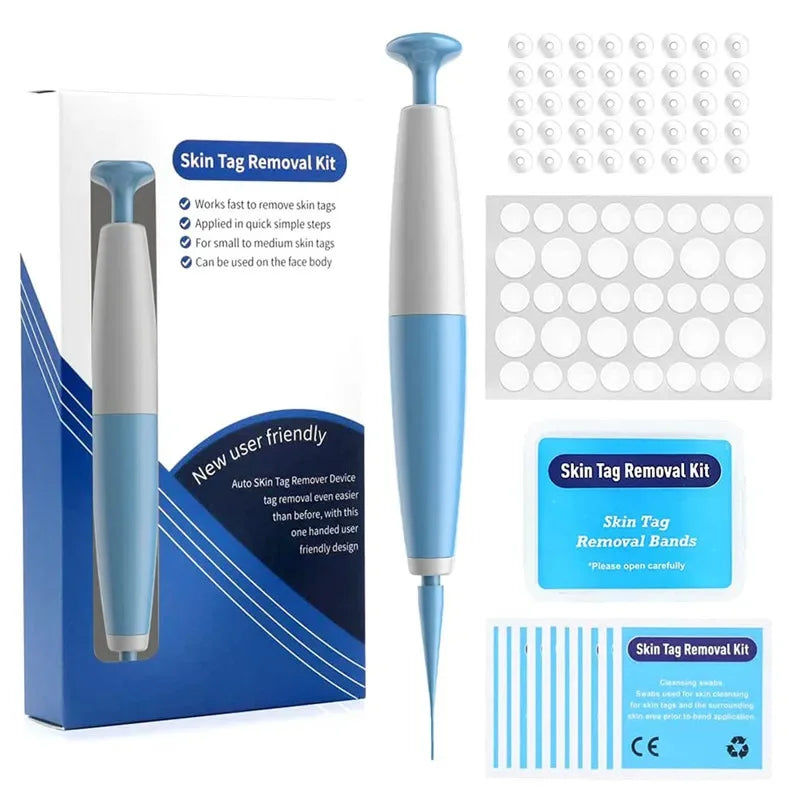 Advanced Skin Tag & Mole Removal Kit – Precision Skin Cleansing Tool for 2–4mm Tags & Warts