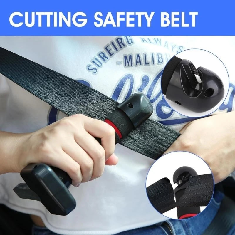 Car Door Assist Handle for Elderly & Disabled - Portable Support Handle & Emergency Escape Tool for Vehicles