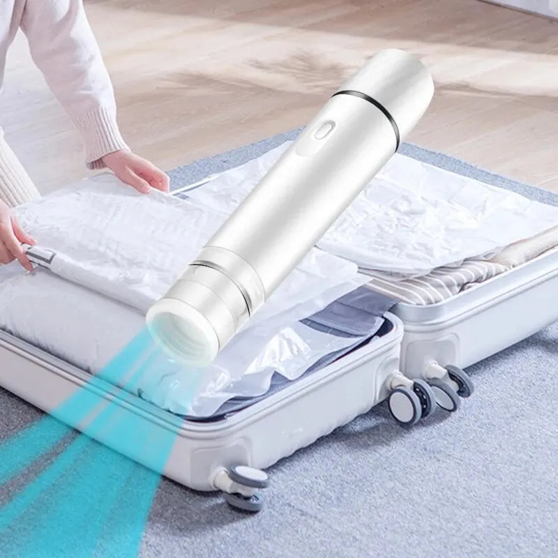 Mini Portable Handheld Vacuum Sealer – USB Rechargeable Food Storage Vacuum Packer Machine