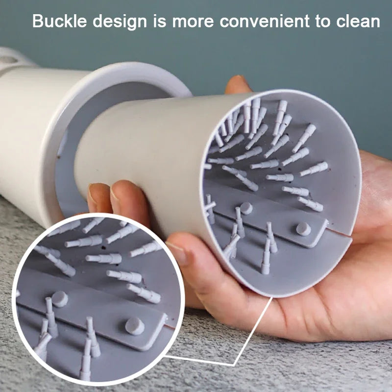 Automatic Electric Pet Foot Washer for Dogs & Cats – USB Rechargeable Low Noise Paw Cleaner for Home Use