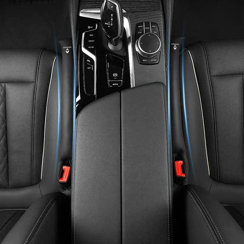 Car Seat Gap Filler – Soft Leather Padding Leak Protector