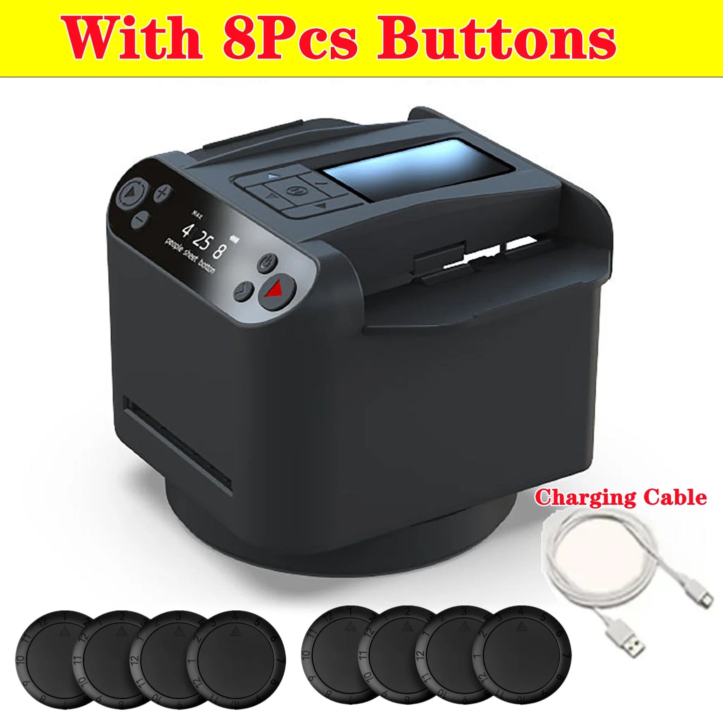 360° Rotating Automatic Card Shuffle Dealer Machine – 2-in-1 Shuffling & Dealing Tool for Poker, Party Games, and Outdoor Use