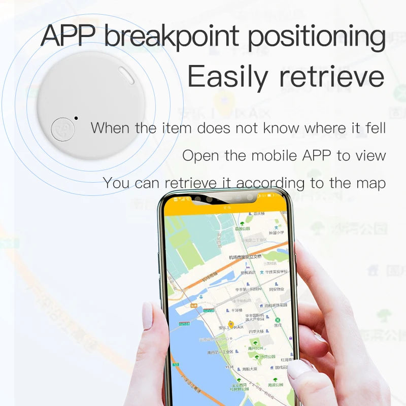 Xiaomi Mini GPS Tracker Bluetooth 5.0 Anti-Lost Device for Car & Personal Items – IOS & Android Smart Locator