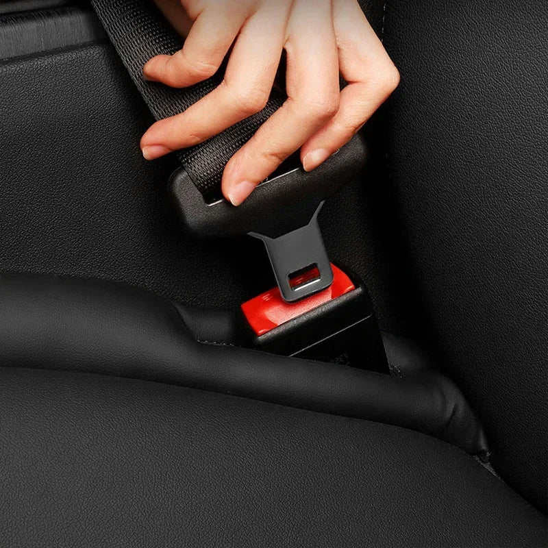 Car Seat Gap Filler – Soft Leather Padding Leak Protector