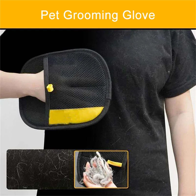 Multi-Functional Pet Hair Removal Glove – Gentle Grooming for Happy Pets