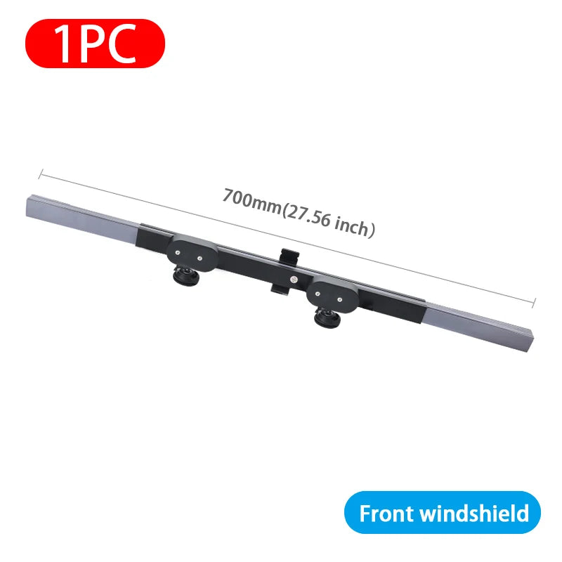 Retractable Car Windshield Sun Shade – UV Blocking Front/Rear Window Curtain with Suction Cups for Summer Heat Protection