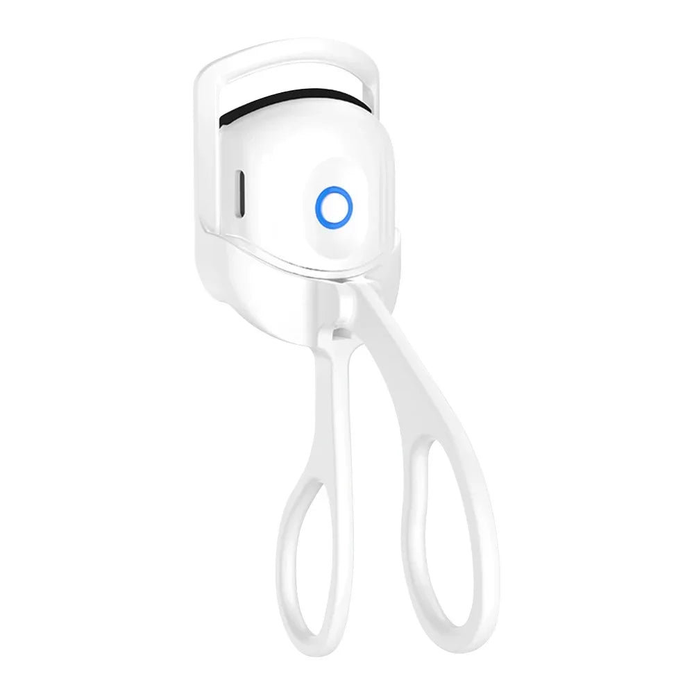 Portable Electric Heated Eyelash Curler – USB Rechargeable Lash Perm Tool with 2 Temperature Settings