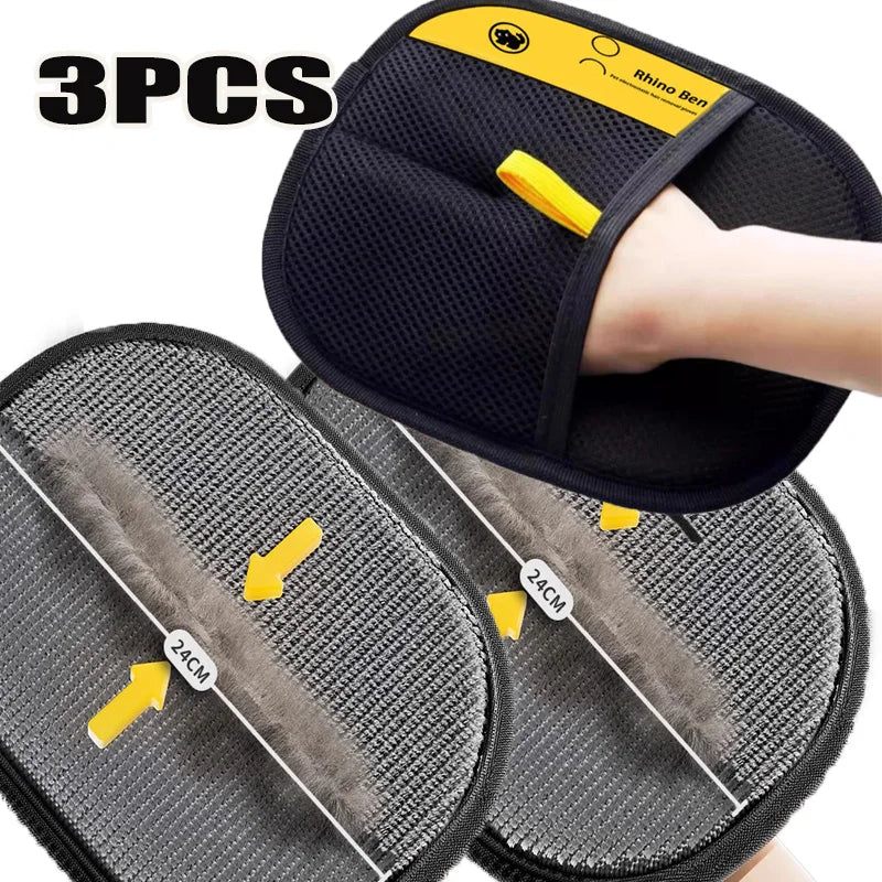 Multi-Functional Pet Hair Removal Glove – Gentle Grooming for Happy Pets
