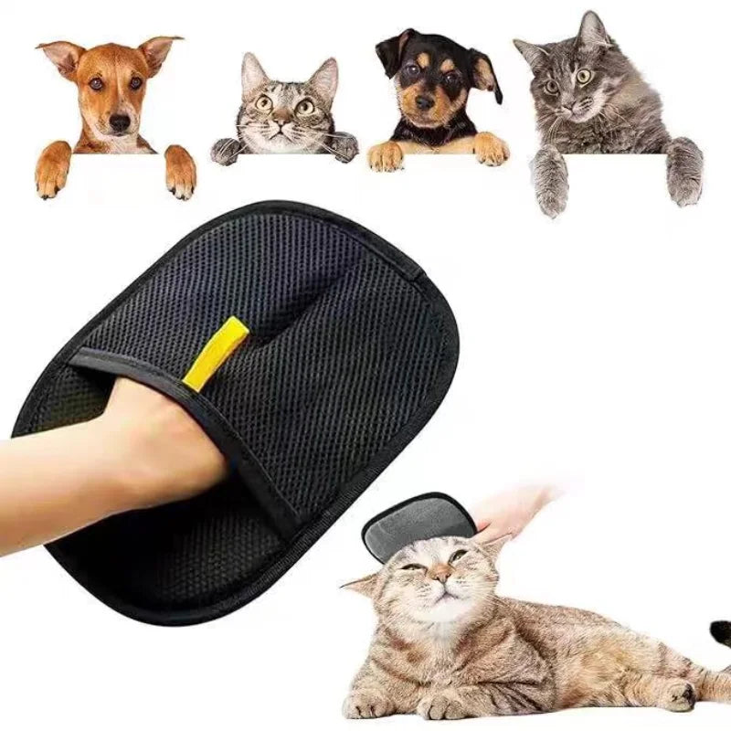 Multi-Functional Pet Hair Removal Glove – Gentle Grooming for Happy Pets