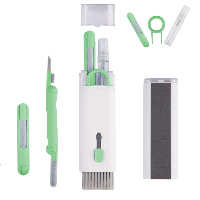 20-in-1 Digital Cleaning Kit – Headset, Keyboard, Camera & Phone Cleaner Set with Brushes & Storage Case