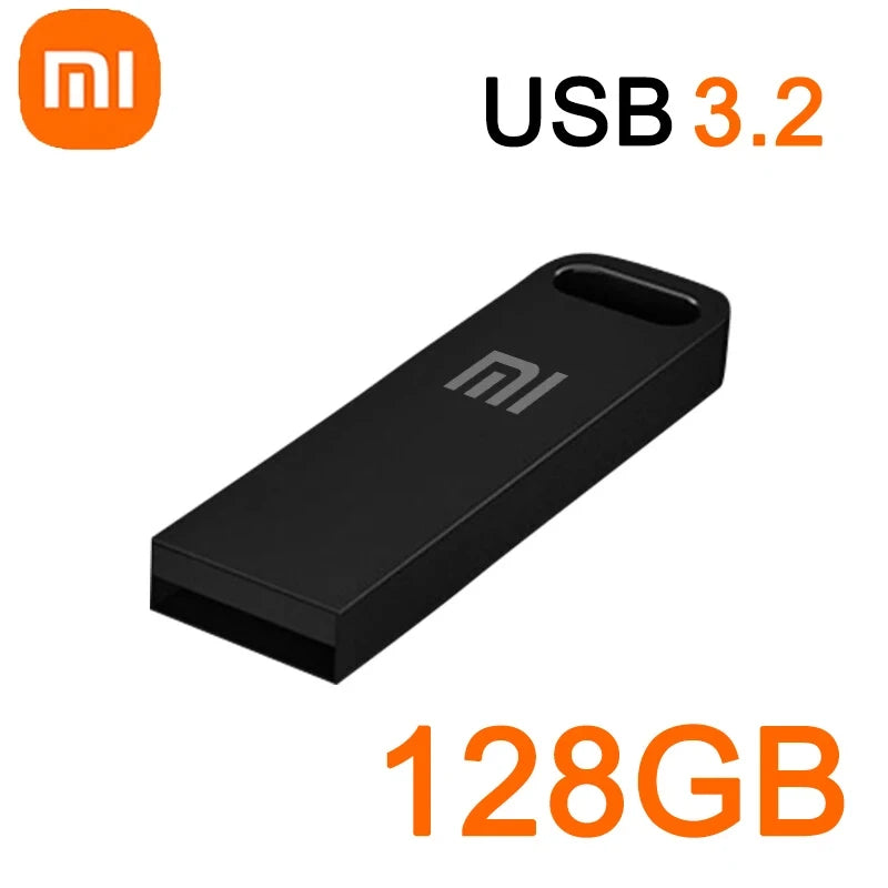 Xiaomi 2TB USB 3.2 Type-C & USB Flash Drive High-Speed Metal U Disk Waterproof SSD Storage for PC & Phone