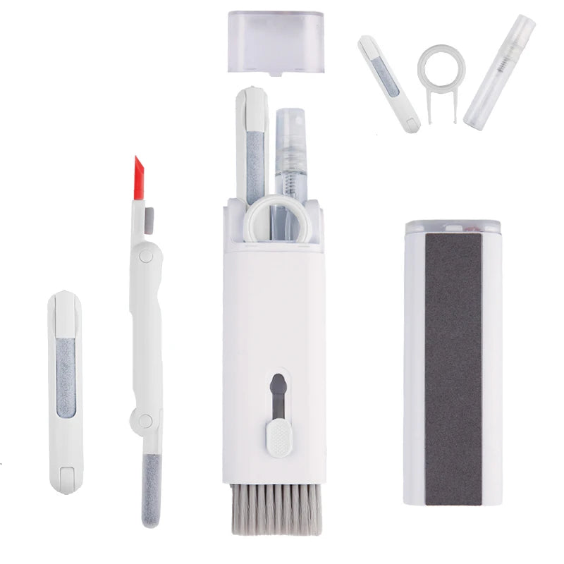 20-in-1 Digital Cleaning Kit – Headset, Keyboard, Camera & Phone Cleaner Set with Brushes & Storage Case