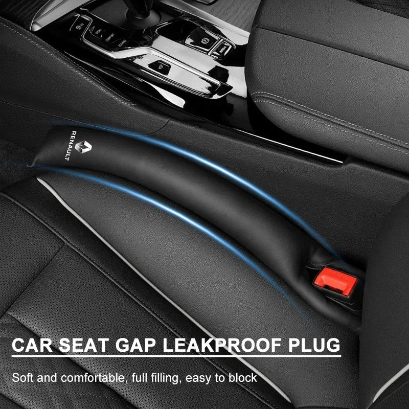 Car Seat Gap Filler – Soft Leather Padding Leak Protector