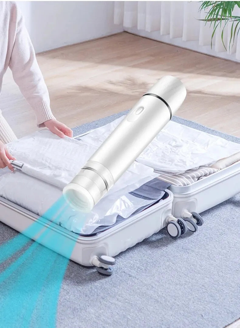 Mini Portable Handheld Vacuum Sealer – USB Rechargeable Food Storage Vacuum Packer Machine