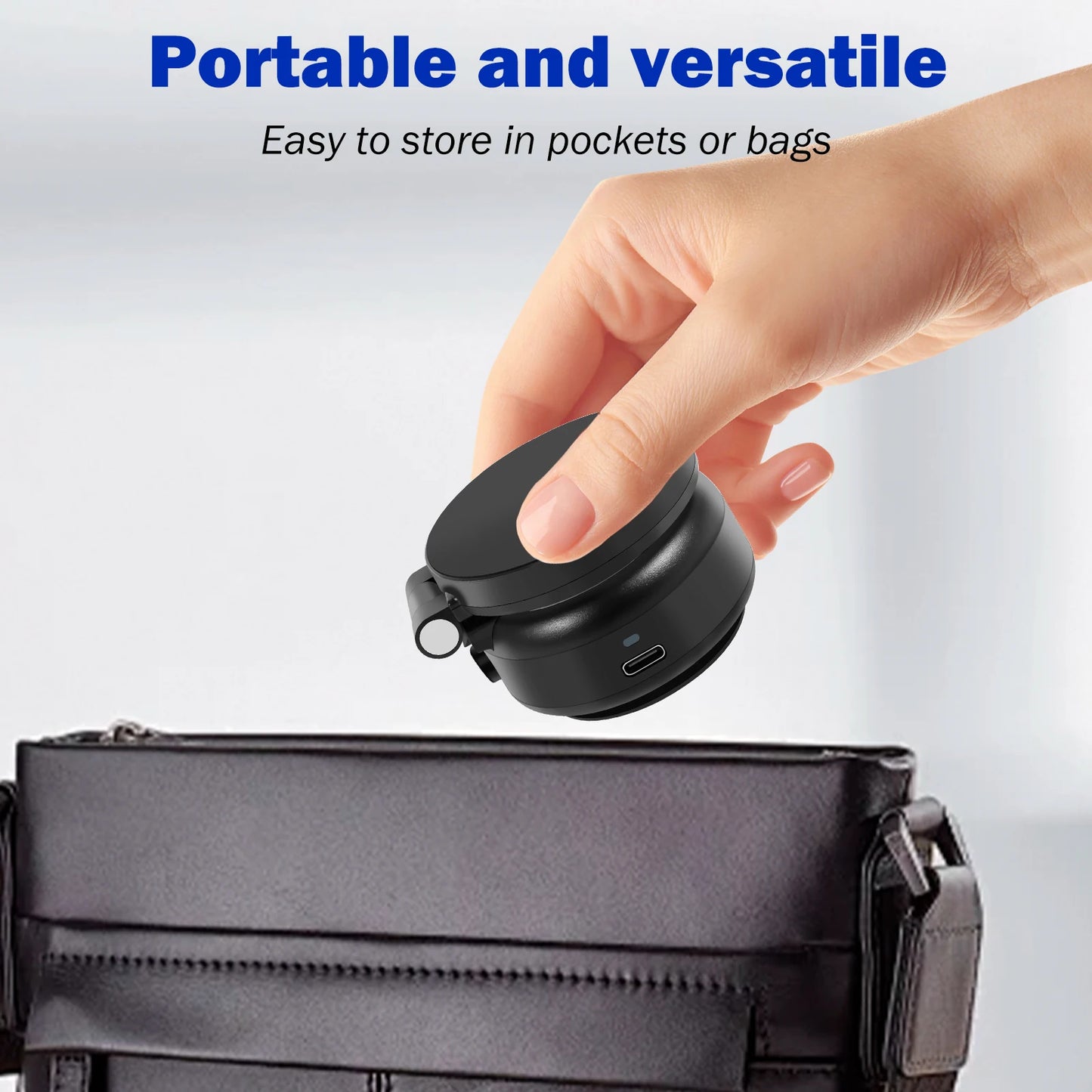Suction Cup Magnetic Phone Mount – 360° Rotating Car & Desk Holder for All Smartphones