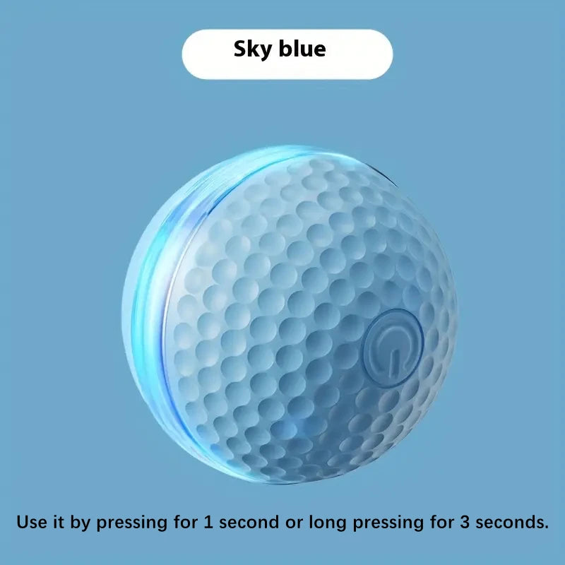 Smart Cat Toy Ball – USB Rechargeable Electric Rolling Ball with Auto Motion & Sound for Indoor Kittens