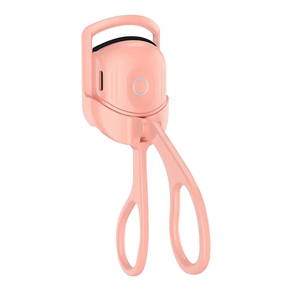 Portable Electric Heated Eyelash Curler – USB Rechargeable Lash Perm Tool with 2 Temperature Settings
