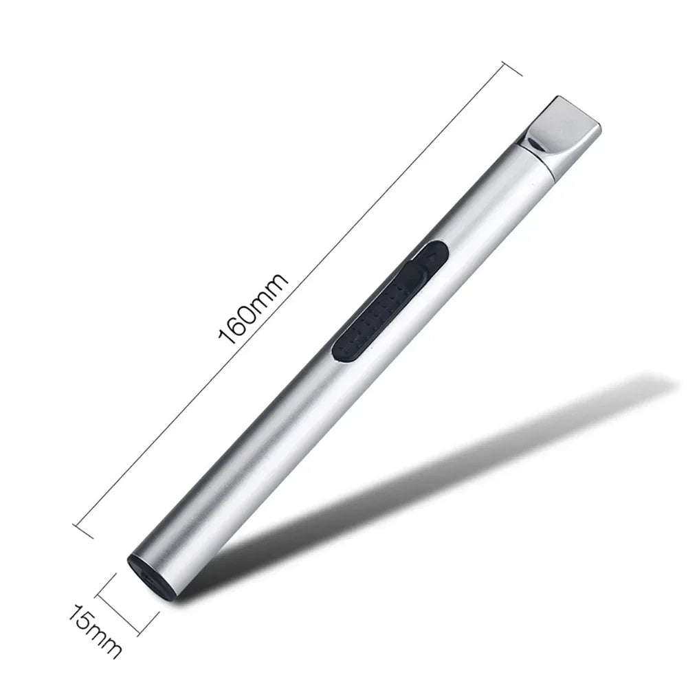 Mini USB Rechargeable Electric Pulse Flameless Arc Lighter – Windproof, Safe Candle & Gas Stove Ignition