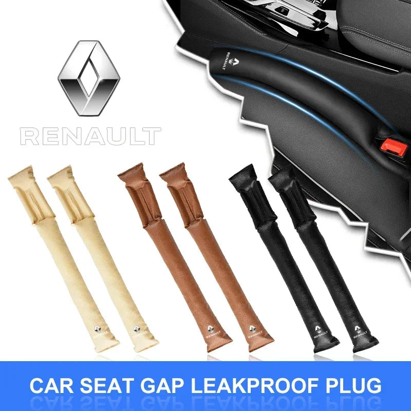 Car Seat Gap Filler – Soft Leather Padding Leak Protector