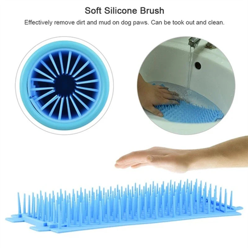 Automatic Electric Pet Foot Washer for Dogs & Cats – USB Rechargeable Low Noise Paw Cleaner for Home Use