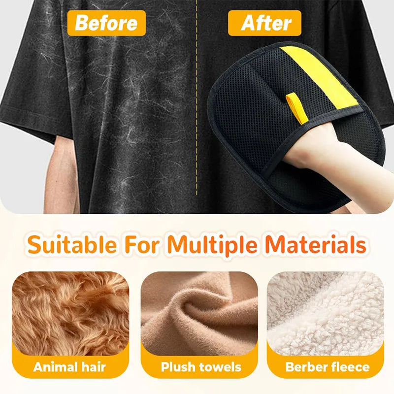 Multi-Functional Pet Hair Removal Glove – Gentle Grooming for Happy Pets