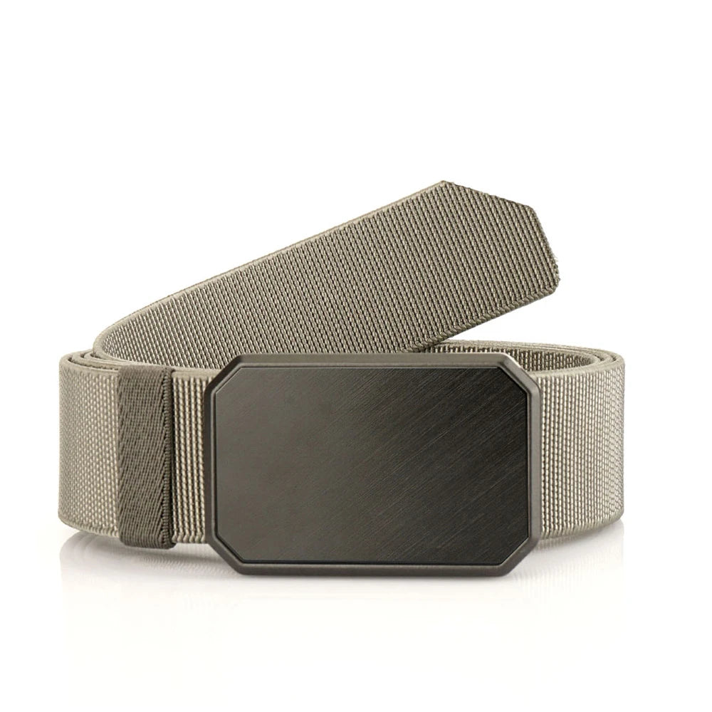 TUSHI Tactical Belt for Men & Women - Aluminium Alloy Quick Release Military Waistband for Outdoor, Hiking & Casual Wear