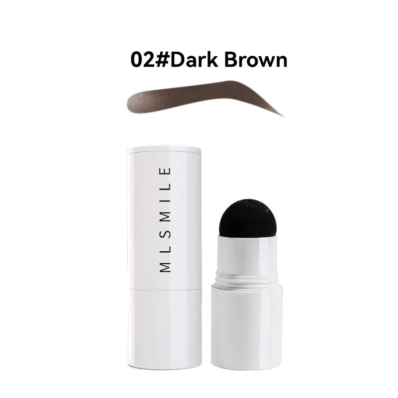 Waterproof Eyebrow Stamp Shaping Kit – Long-Lasting Powder with Templates & Brushes for Natural Brows