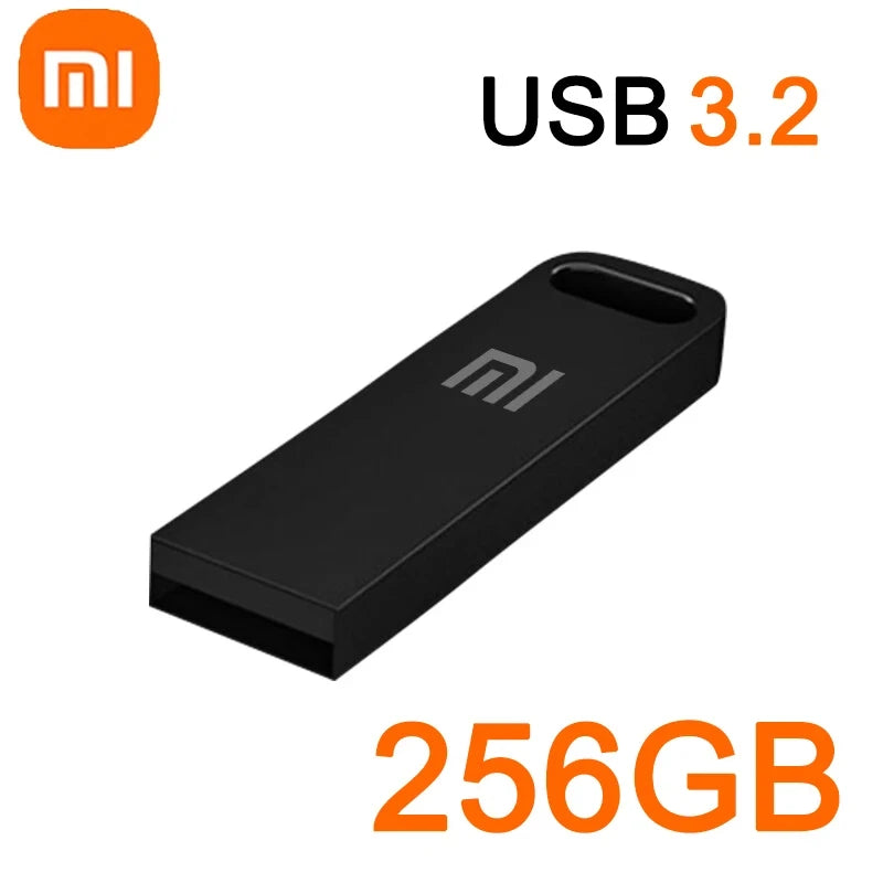 Xiaomi 2TB USB 3.2 Type-C & USB Flash Drive High-Speed Metal U Disk Waterproof SSD Storage for PC & Phone
