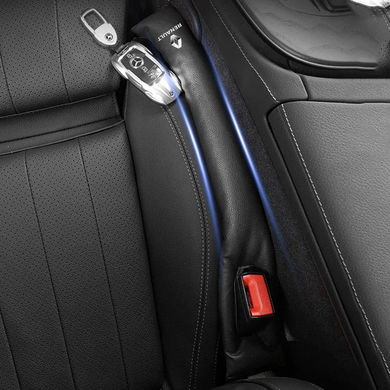 Car Seat Gap Filler – Soft Leather Padding Leak Protector